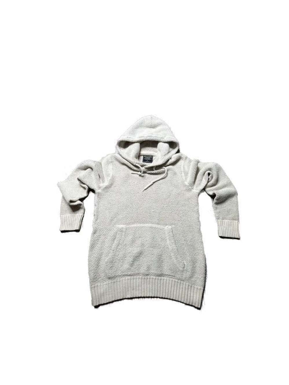 Abercrombie & Fitch Textured Knit Pullover Hoodie